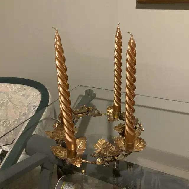 Candle Holder with Candles64612066469761121