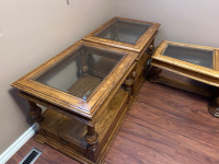 Coffe Table and 2 End Tables