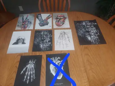 adult/youth prints on canvas , View more