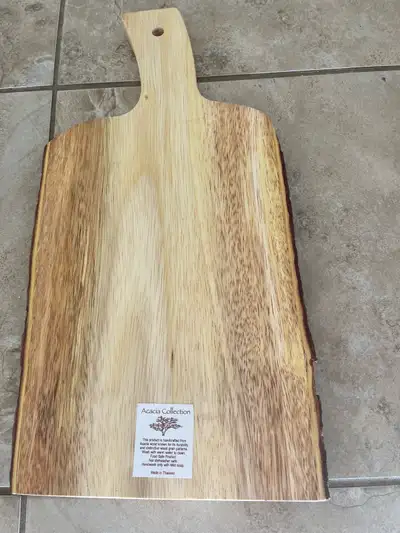 acacia kitchen cutting board new, View more