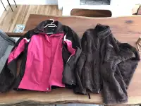 North Face Winter/Spring Jacket & Removable Liner Women's Large