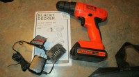 BLACK+DECKER 20V MAX Cordless Drill (LD120) with Bag /Battery &