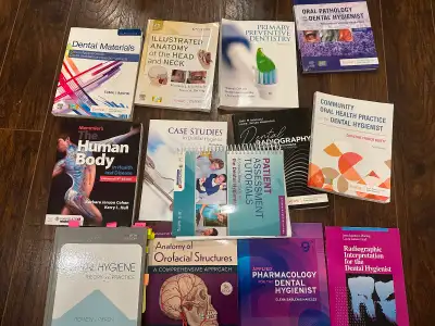 Dental hygiene textbooks, View more