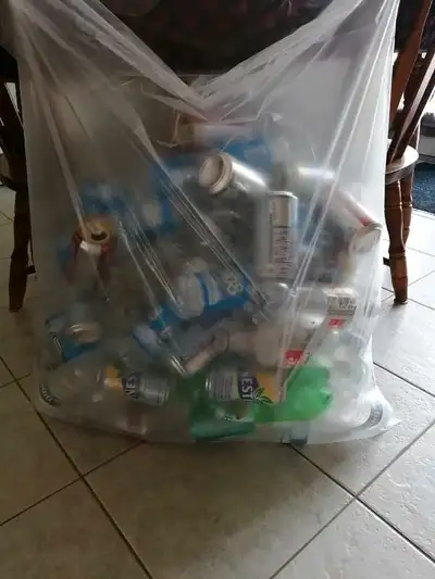 looking for free recyclables, View more