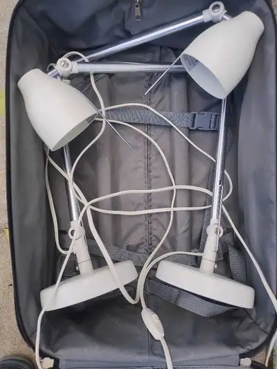 IKEA set of adjustable desk lamps, View more