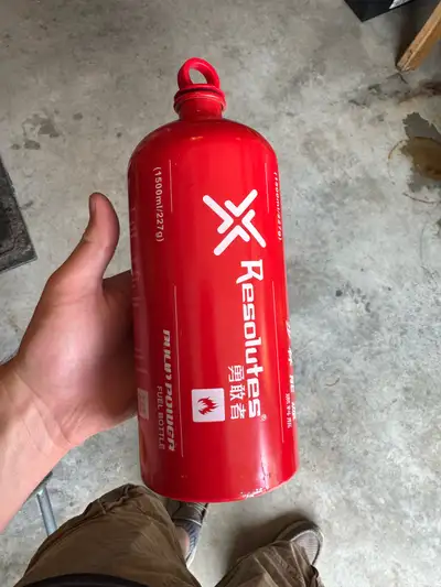 Back pack fuel can used to have for dirtbiking asking $20 obo