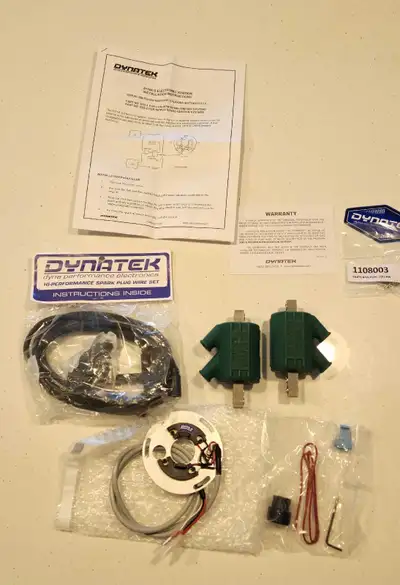 For Sale: Dyna S Electronic Ignition + Coils + Wires Kit Location: Paris, Ont Brand new in box – nev...