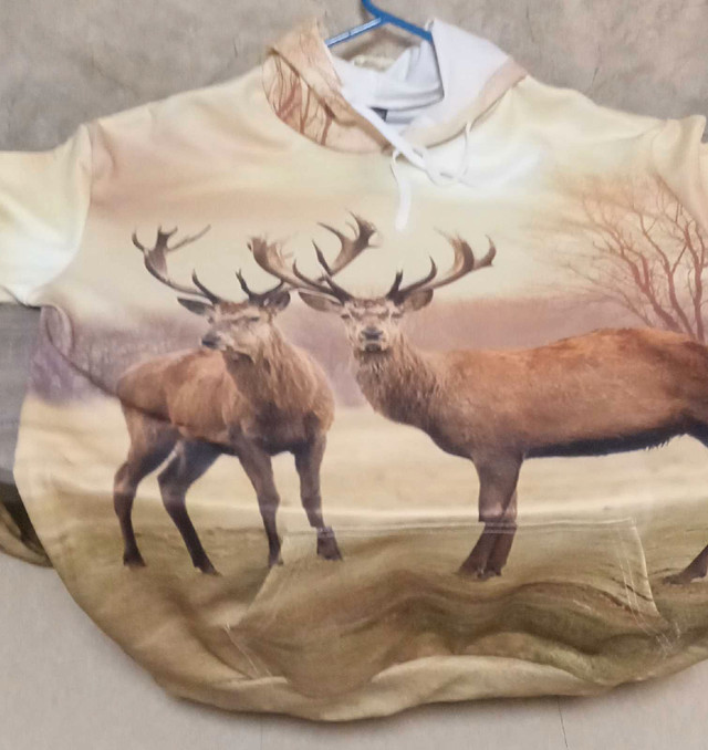 Men's Jays Rock Deer All over Print Hoodie  in Men's in Belleville - Image 3