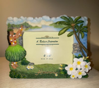 Hawaiian Themed 4” x 6” Picture Frame