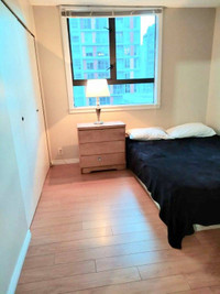 Master bedroom in downtown