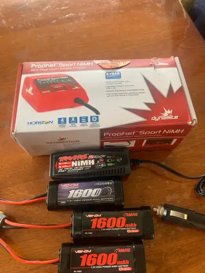 New Prophet sport NiMH 35w peak battery charger 1 traxxas 2amp nimh fast charger for your car 3 1600...