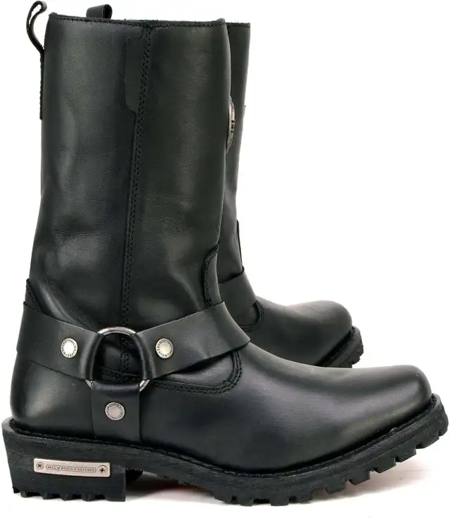 (NEW) Milwaukee Leather MBL9360 Women's Black Motorcycle Boots 5 in Women's - Shoes in City of Toronto - Image 10
