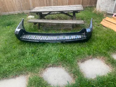 2007 - 2014 Cadillac Escalade ESV Rear Bumper DARK GREY Very good condition $120 call 4o3-7o8-5453