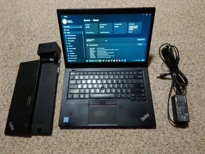 Lenovo Thinkpad T460s (i5 / 20GB RAM / 512 GB SSD) + Ultra Dock, View more