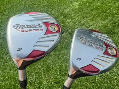 Taylor made Burner 3 AND 5 wood set / bois 3 ET 5 stiff , View more