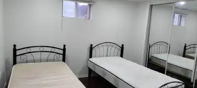 SHARING ROOM,GIRLS, UPPER LEVEL LEGAL BASEMENT, July 01