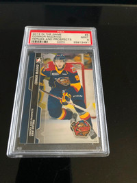 Connor Mcdavid OHL rookie card graded PSA mint condition