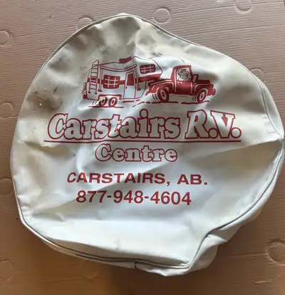 Used spare tire cover For 15 inch tire Pickup only Cash
