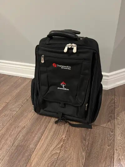 Backpack with wheels and handle - brand new