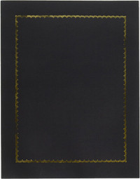 5-pack St JAMES Classic Linen Certificate Holders with Gold Foil