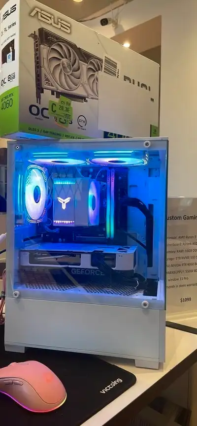 New Build gaming pc RTX 3060 TI with Ryzen 5-5500, View more