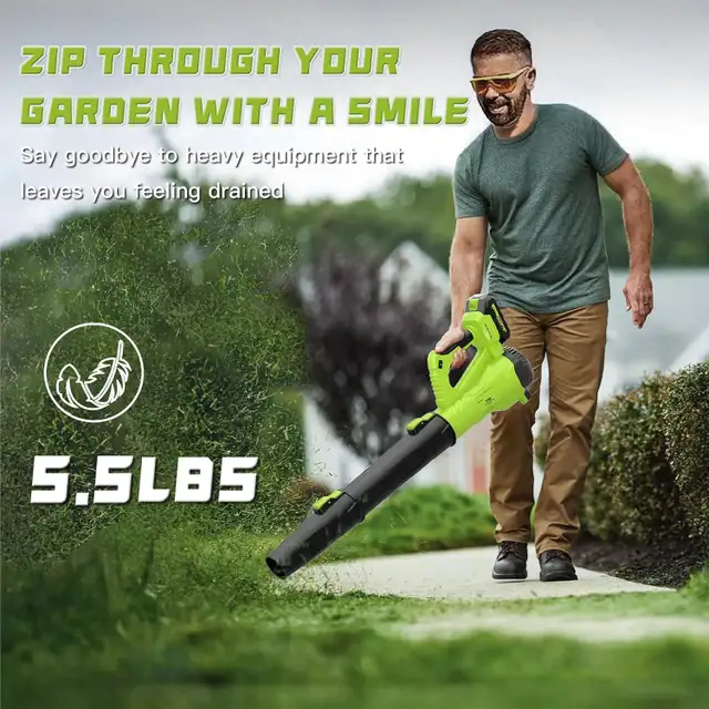 GREENER 21V Leaf Blower Cordless in Lawnmowers & Leaf Blowers in City of Montréal - Image 7