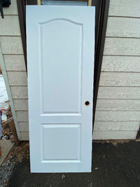 I’ve 24x80 and 30x771/4 two panel arch-top doors with hardware