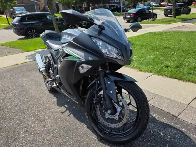 Selling my 2016 Kawasaki Ninja 300 ABS with only 13,500 km. The bike has been exceptionally well car...