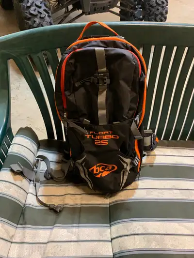 Complete set of avy gear, Bca float bag with full cartridge. Bca Radio, Bca tracker beacon Probe. Ev...
