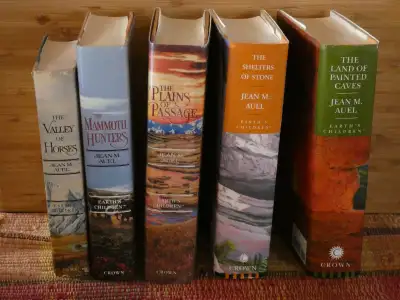 Earth Children Jean Auel book series hardcover, View more