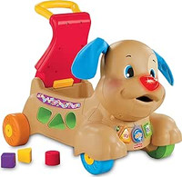 NEW Fisher-Price Laugh & Learn Stride-to-Ride Puppy