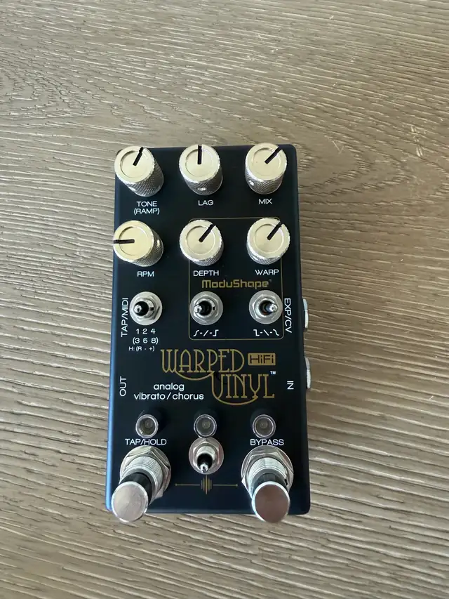Chase Bliss Warped Vinyl Hifi Chorus/Vibrato in Amps & Pedals in City of Toronto - Image 2