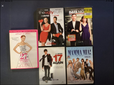 5 Assorted DVD movies, View more