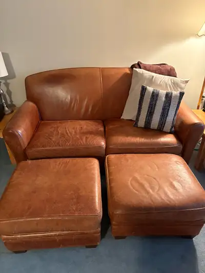 Leather Livingroom Set, View more