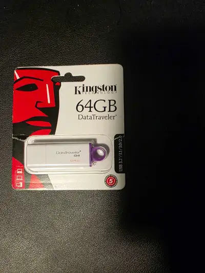 Kingston DataTraveler G4 64GB USB Flash Drive, View more
