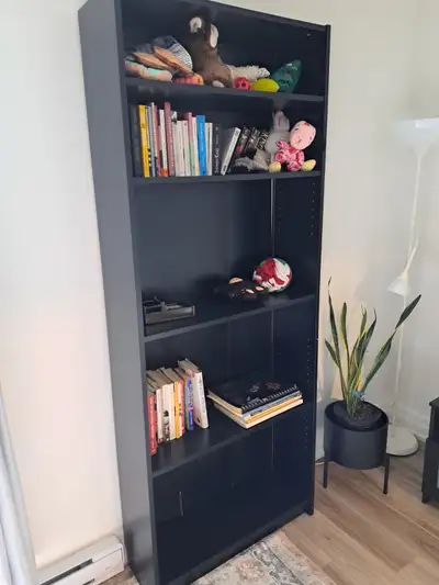 Black Bookshelf / Bookcase – $30, View more
