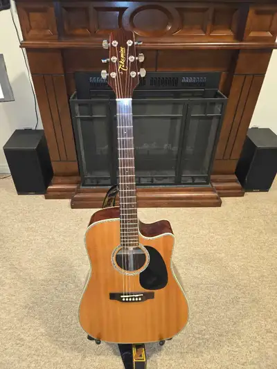 takamine eg530sc acoustic electric guitar., View more