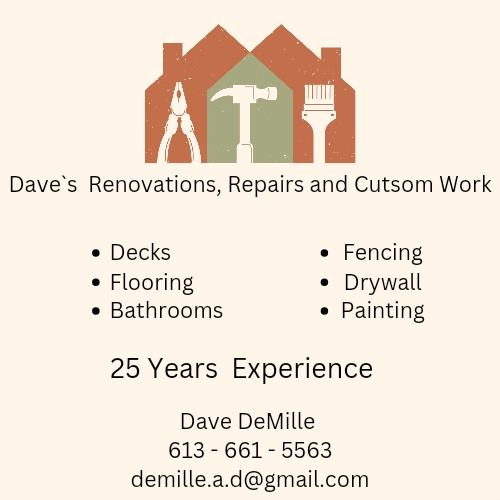 Carpenter for small jobs in Other in Belleville