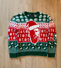 Zakk Wylde Black Label Society Men's XL Christmas Sweater BLS