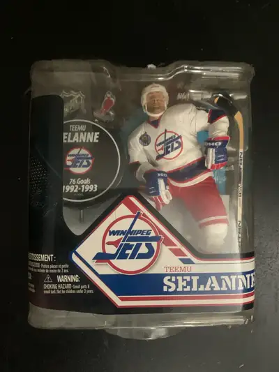 Winnipeg Jets Teemu Selanne NHL figure, View more