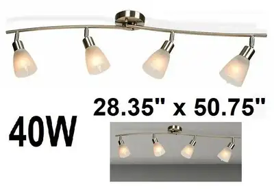 May Fair 4 Light Suspended Track Lighting Fixture! ~BRAND NEW~, View more