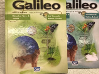 GALILEO manuel B     Vol. 1 et   Vol.  2    1er cycle