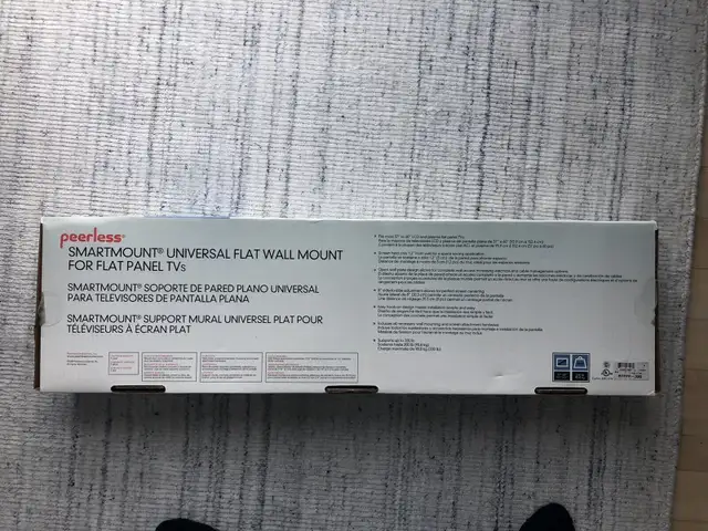 Smartmount peerless support mural TV television HD *neuf* *NEW* in Video & TV Accessories in Trois-Rivières - Image 7