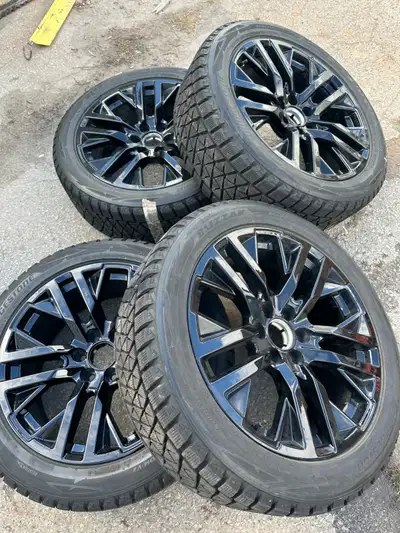Like-New Bridgestone Blizzak DM-V2 Tires & Rims – 22” – Excellent Condition! Get ready for winter wi...