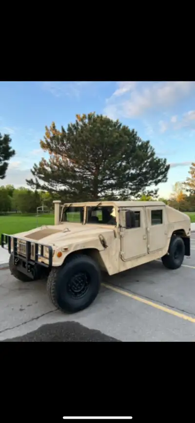 Selling mint condition street legal humvee 