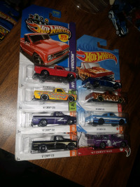 '67 Chevy C10 Hot Wheels lot of 8 variations /7 carded & 1 loose