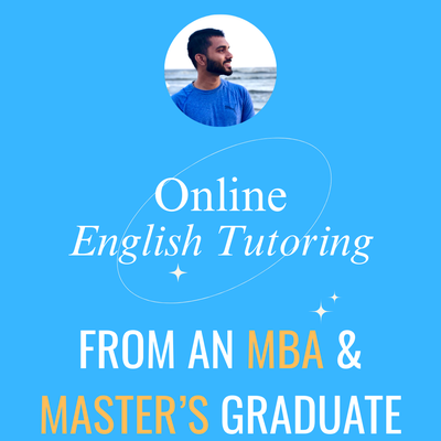 ONLINE ENGLISH TUTORING: Writing, Reading, ESL | All Levels, View more
