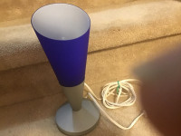 Blue Desk Lamp- Hardly Used