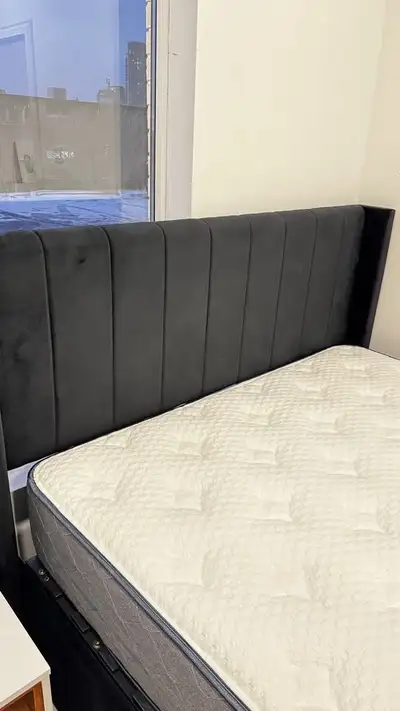 Black Hydraolic lift bed, View more