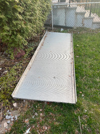 Metal ramp - Wheelchair, moving, mobility